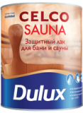 Лак Dulux Celko Sauna 2,5л защитный для бани и сауны