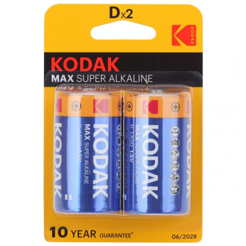 Батарейка Kodak Max LR20 2шт.